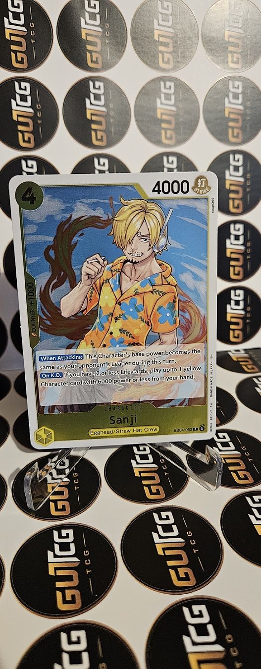 Bandai Sammelbilder & Trading cards: One Piece sanji 04-052 – Neu (gemäss Beschreibung) aus Rümlang von GUTCG