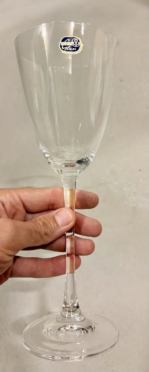 Verres: Weinglas Bohemia Glass  – Neuf (Voir description) à Illnau par RAIUGA