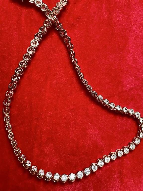 Catenine: Kette mit Zirkonia – Usato da Herisau venduto da Ciaoschein 2