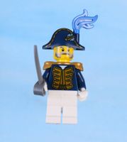 LEGO Minifigur Bluecoat Governor