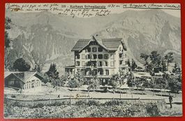 Kurhaus Schweibenalp 1909