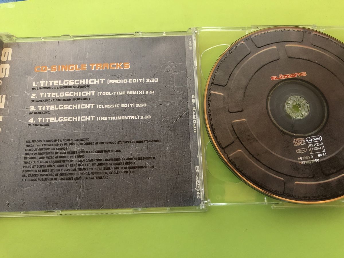 CDs: Subzonic - Update '99 (Doppel-CD) - – Gebraucht aus Flaach von rubo7 1
