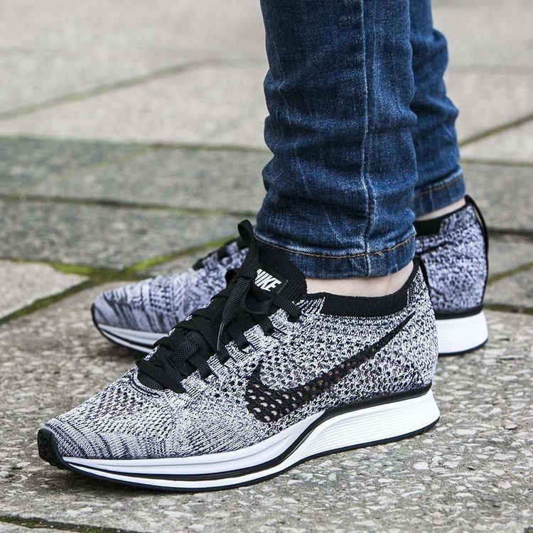 Nike flyknit racer with jeans best sale