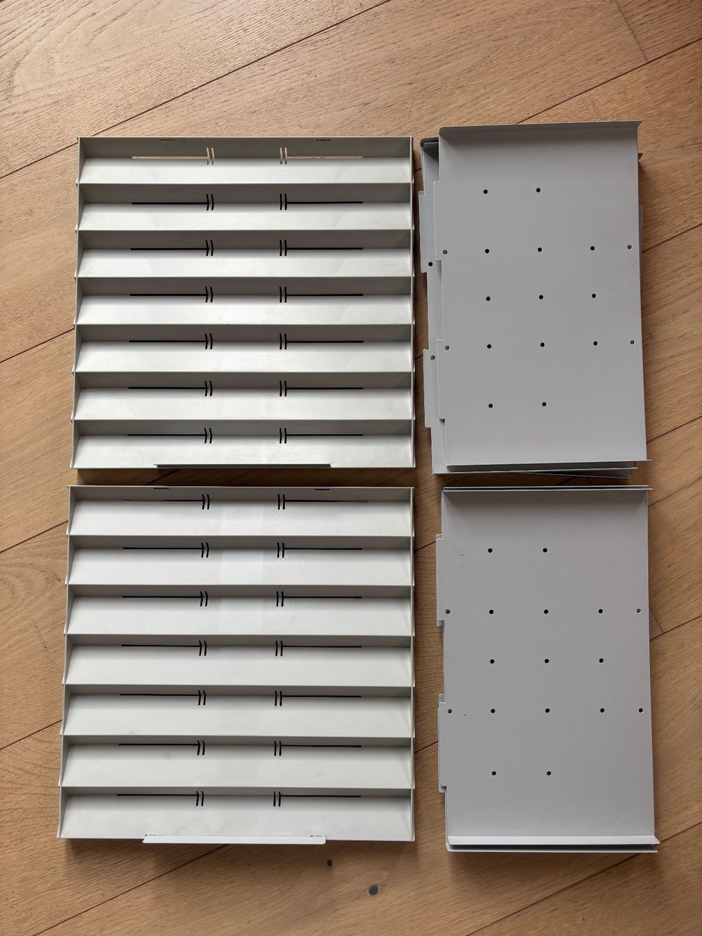 USM Regale: 2 x USM INOS - Schrägfächer - Ablagefächer – Gebraucht aus Winterthur von JAKU.SPACE 5