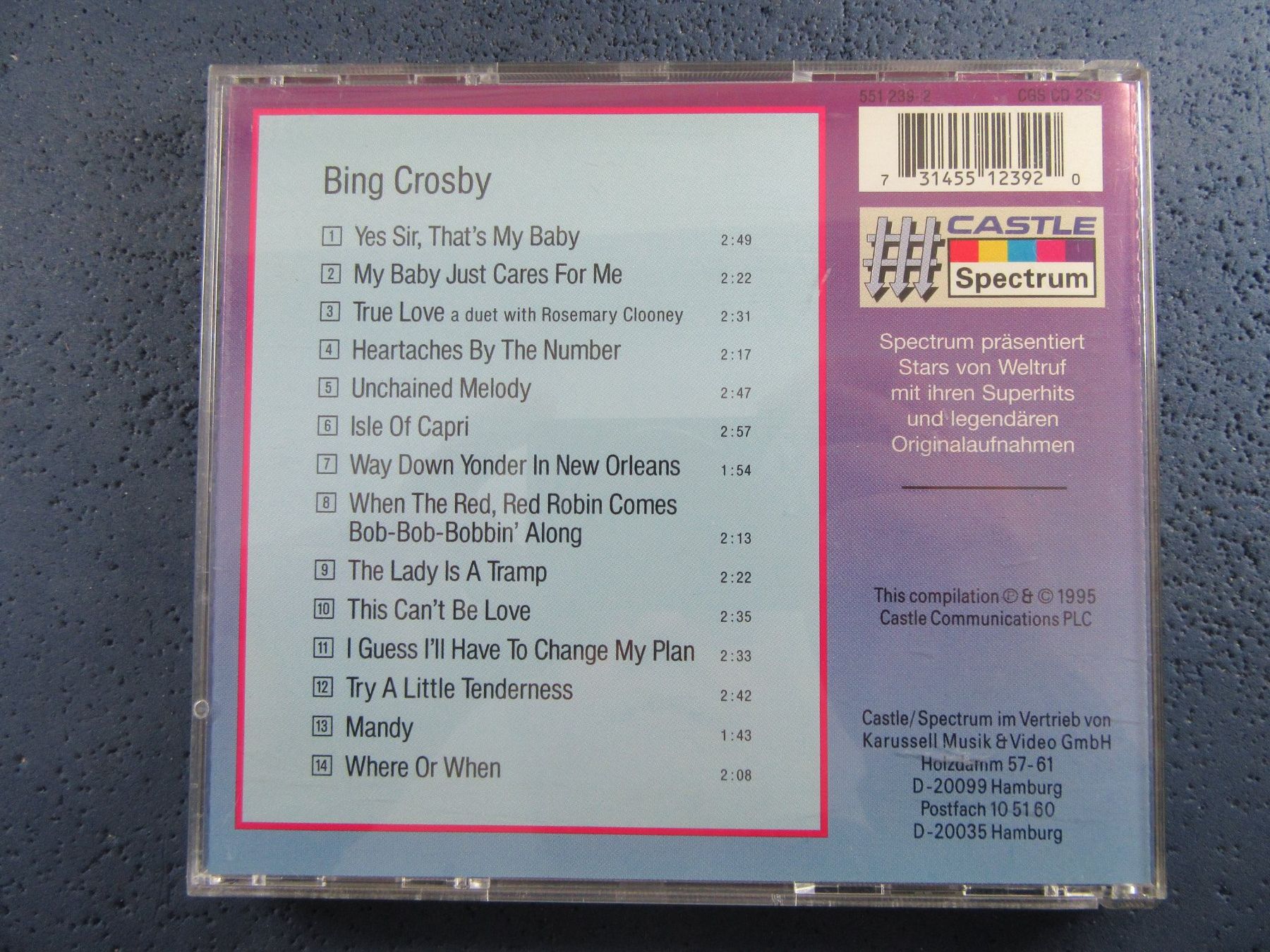 CD: BING CROSBY  CD – Usato da Ettingen venduto da Hausi4711 2