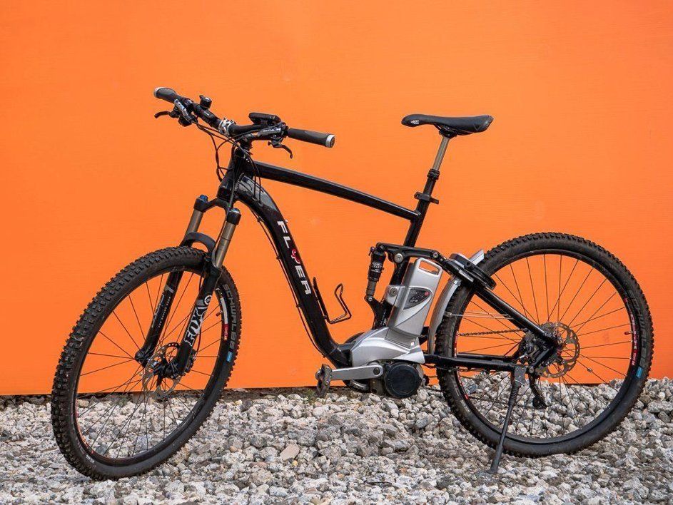 Flyer Biciclette: 45km/h   Flyer E-Mountain-Bike   MBT E-Bike – Usato da Buchs AG venduto da UmweltFreunde