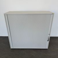 ZKD Lim Lateralschrank 3-OH - Lichtgrau - mit Schlüssel -