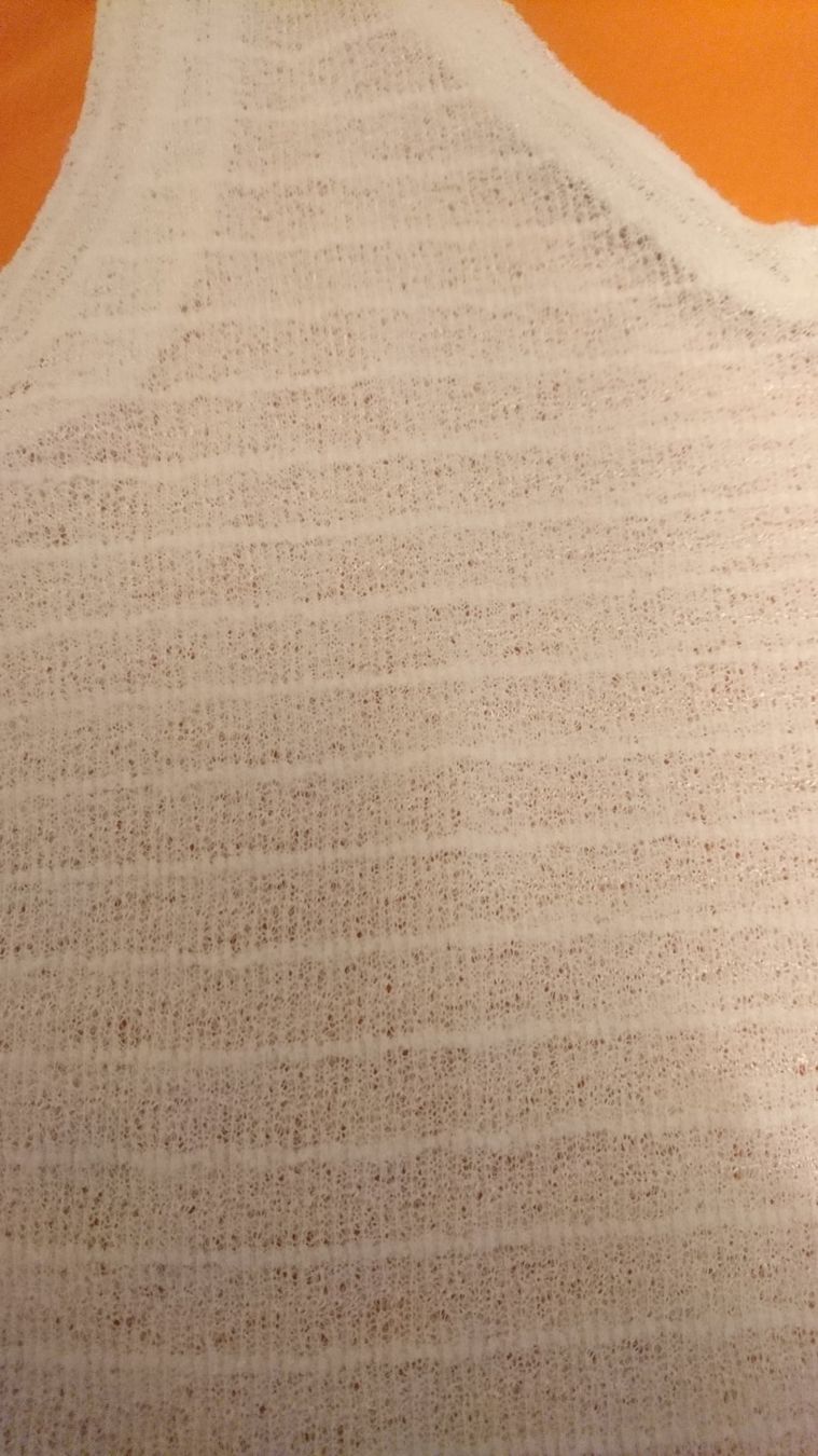 Top: Weisses kurzes Top Sommer-Look, Gr. S – Usato da Schüpfen venduto da ardiphne 2