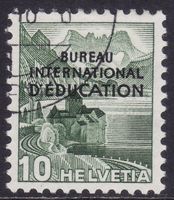 Dienstmarke BIE SBK-Nr. 24 (Landschaftsbilder 1948)