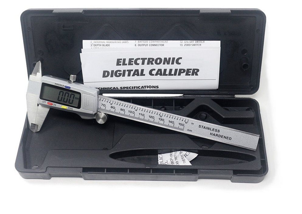 Misurare: Messschieber Schieblehre Digital 0-150mm Chromstahl – Nuovo e nell'imballaggio originale da Gossau SG venduto da Puch-tech 2