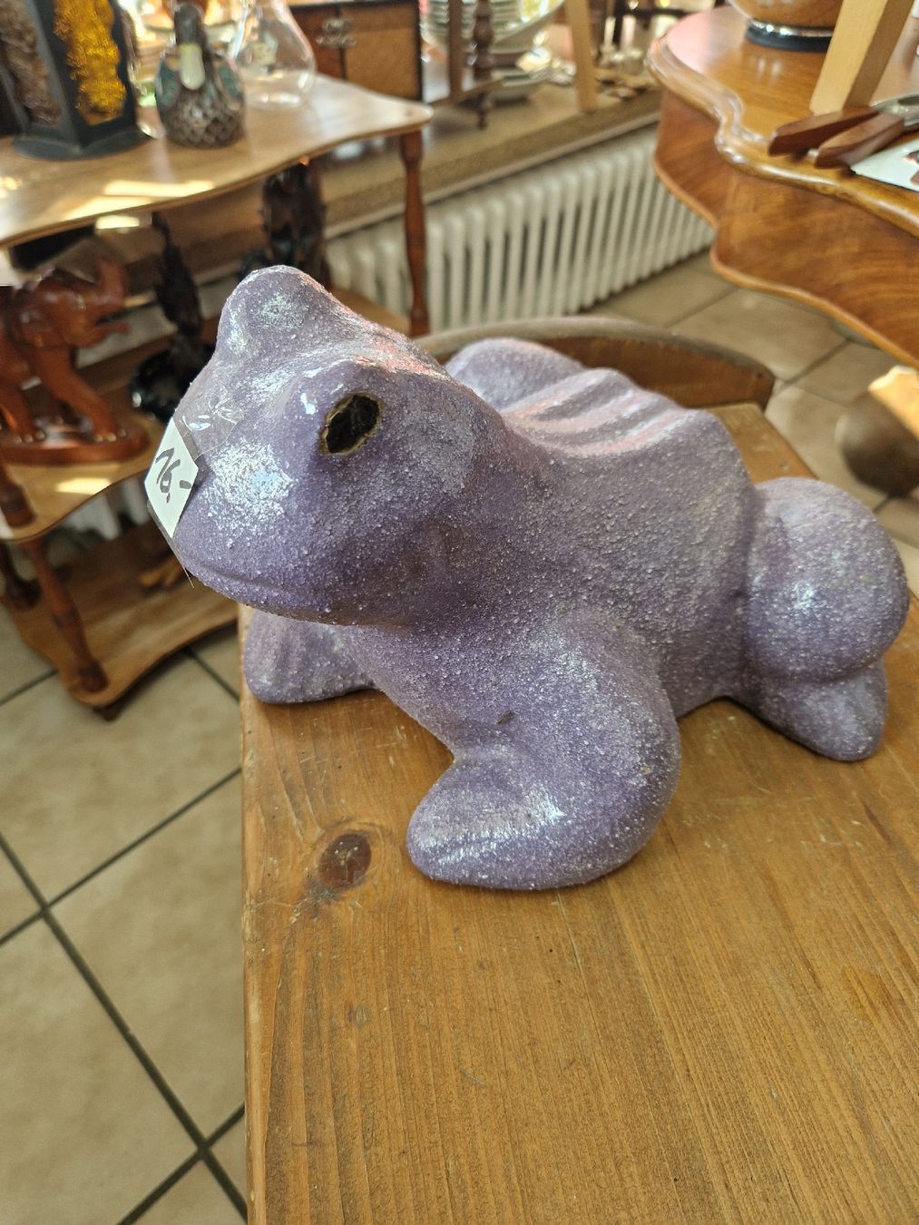 Figuren: Frosch Steingut Outdor  – Gebraucht aus Mörigen von Clio111 4
