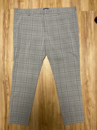 Herren Hose H&M Karo  Grau Grösse 42 neuwertig