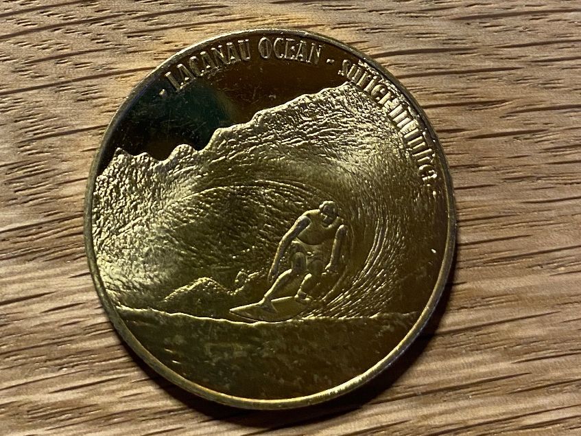 Medaillen: Lacanau Ocean Jeton – Gebraucht aus Vilters von Zwaergli13 1