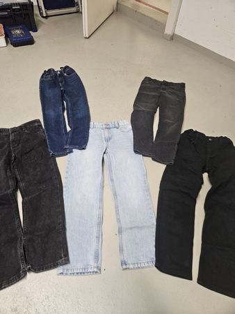 5er Jeans Hosen Set für Jungen Gr. 134
