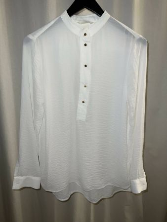Elegante Bluse in Weiss, Gr. 38