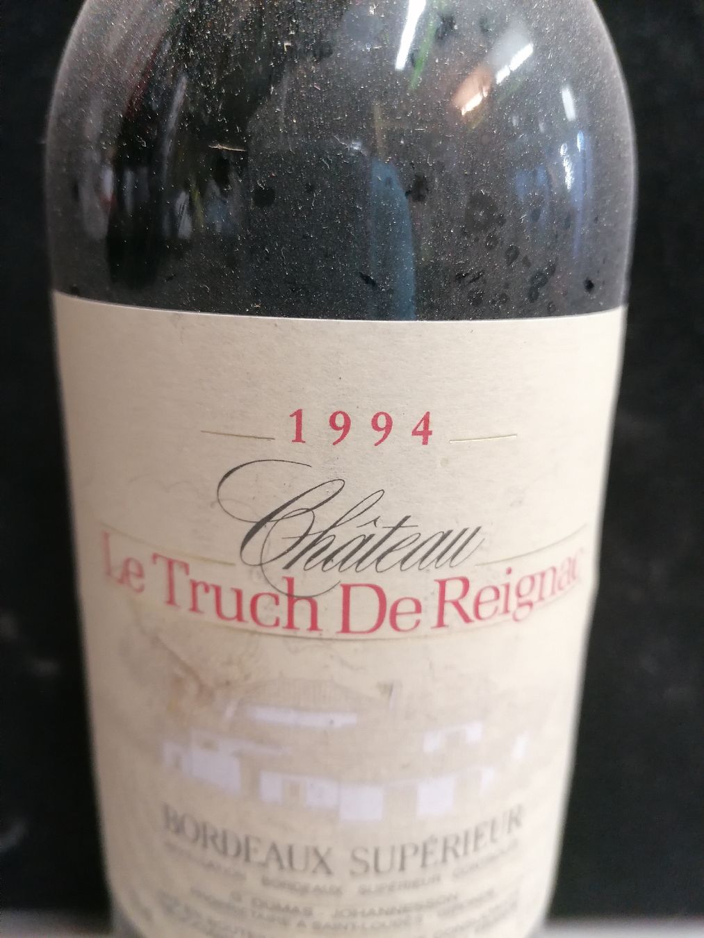 Vino: LE TRUCH DE REIGNAC 1994 – Nuovo (secondo la descrizione) da Genève venduto da Leboucheoreilles 6