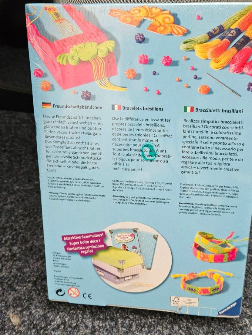 Kit bricolage: Bastelset: Freundschaftsbändchen NEU ovp – Nuovo e nell'imballaggio originale da Balgach venduto da silvia2030 1