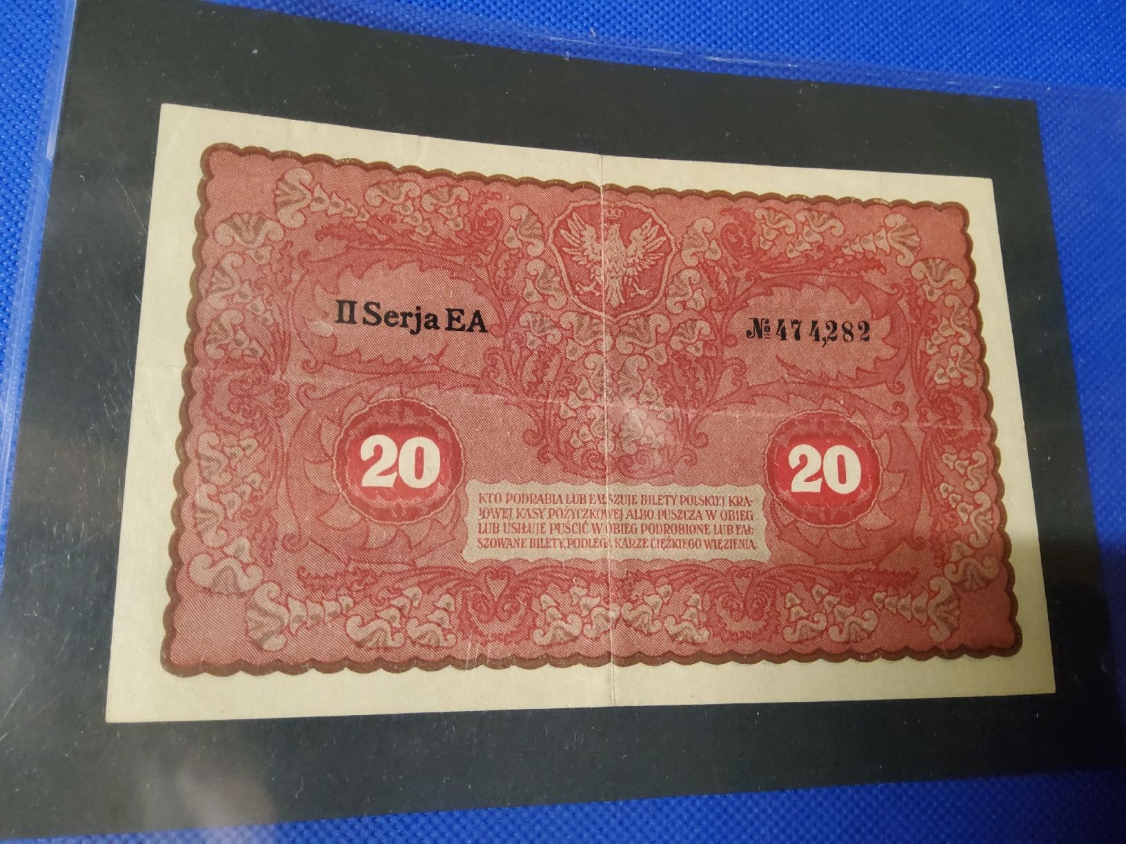 Banconote: Banknote Polen 1919 – Usato da Herisau venduto da Nluanalucas 1