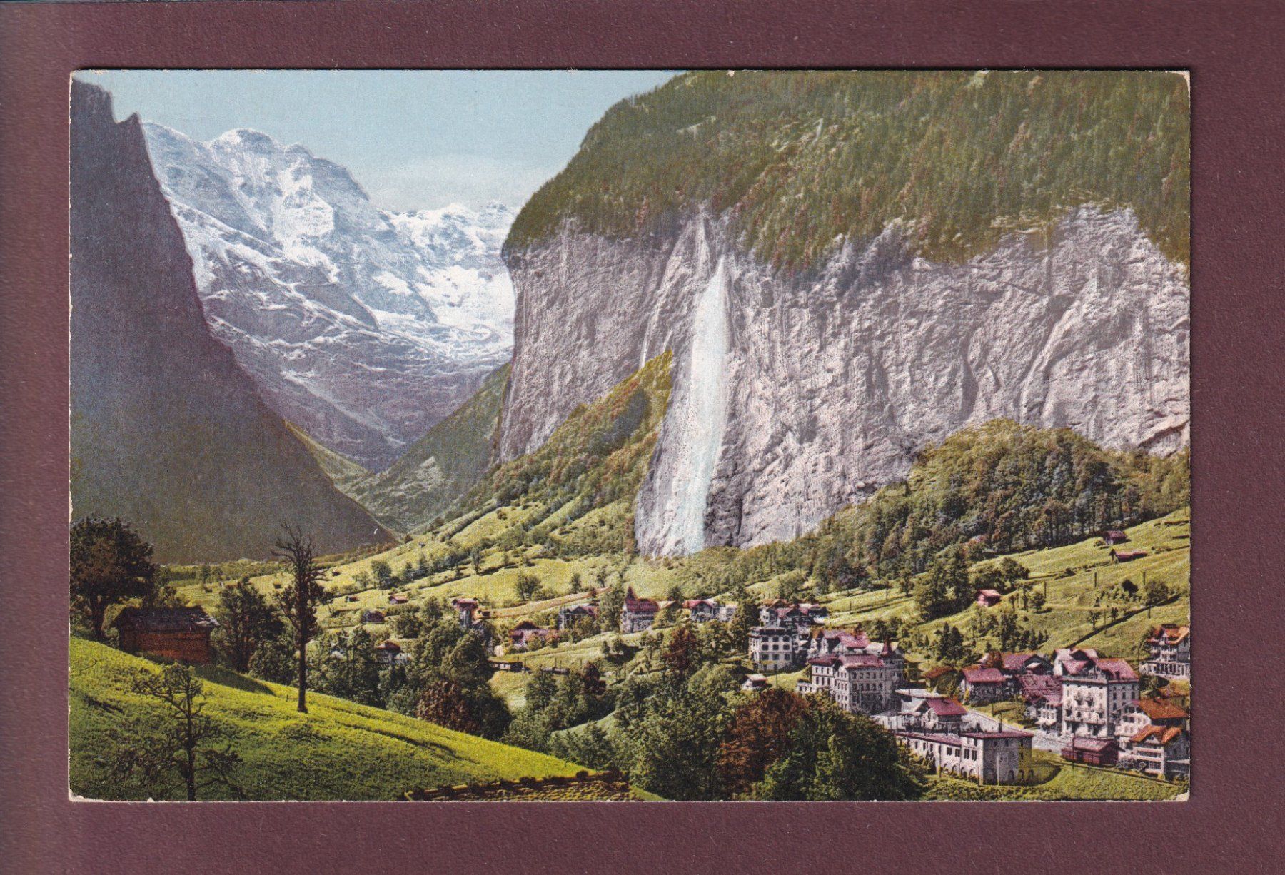 Cartoline postali: LAUTERBRUNNEN - Staubbach – Usato da Pully venduto da nicecards