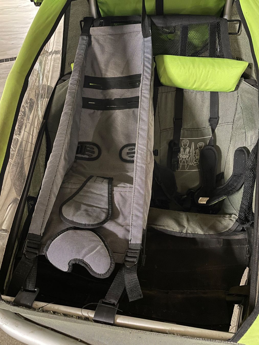 Croozer Rimorchi: Croozer Kid for 2 – Usato da Hochfelden venduto da tif_f_ 6