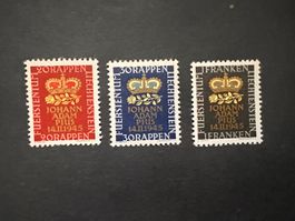 Liechtenstein 1945 Nr. 207-209  *  (3139)