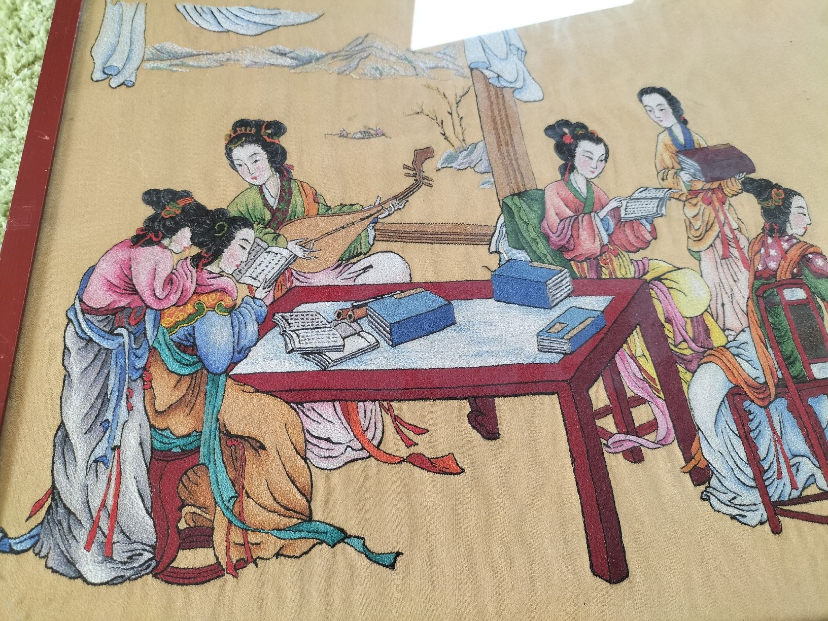 Foto & Immagini: Seidenstickerei chinesisch – Usato da Müselbach venduto da pat_9c9w 5
