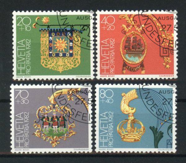 Tutti i francobolli: 1982, Pro Patria, ET – Usato da Willisau venduto da Vollstempel
