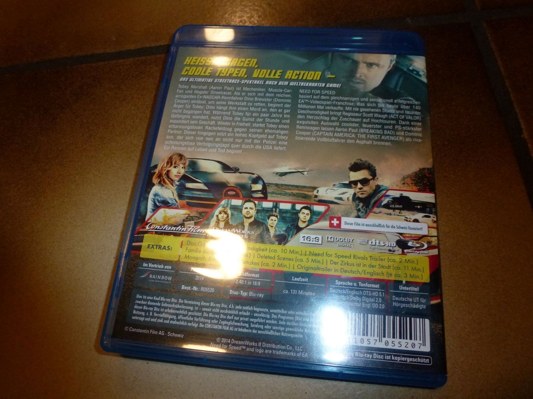 Tutti i DVDs: Need for Speed BLU-RAY – Usato da Olten venduto da Disc-Verkauf 2