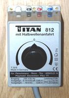 TITAN 812 Trafo DC mit Halbwelle H0, N, total 16,8 VA in OVP