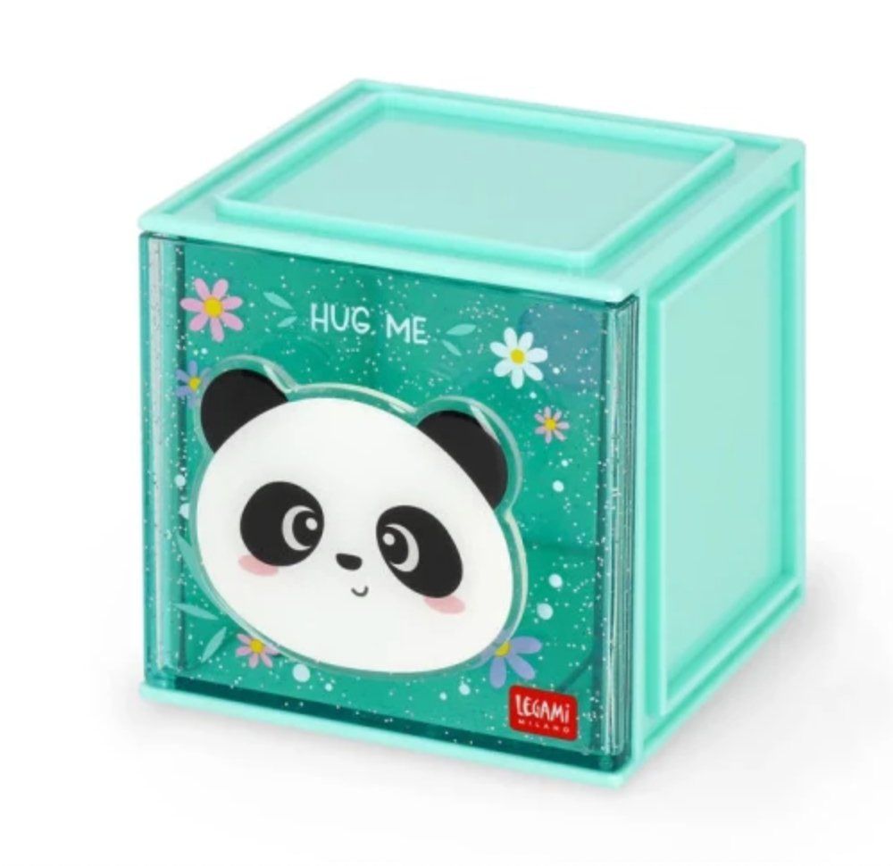 Legami Stifte & Marker: NEW LEGAMI - BOÎTE EMPILABLE DE BUREAU - PANDA – Neu und originalverpackt aus Châtelaine von suisseshopping