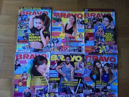 BRAVO MUSIKMAGAZIN JAHR 2015/2018 (KOMPLET POSTER+BEILAGE