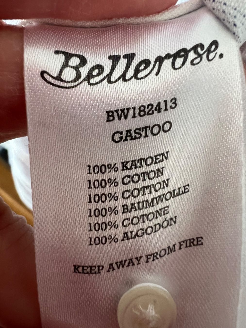 Camicie: Hemd Bellerose gestreift Baumwolle – Usato da Biel/Bienne venduto da Girasole232 2