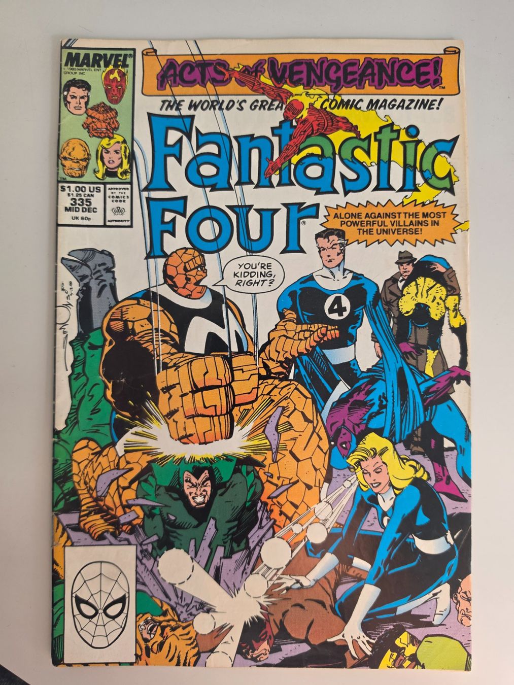 Fumetti: Fantastic Four #335, Marvel – Usato da Winterthur venduto da Bratwurstbrater