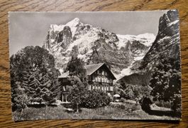 Pension, Châlet Lauberhorn, Grindelwald 1954