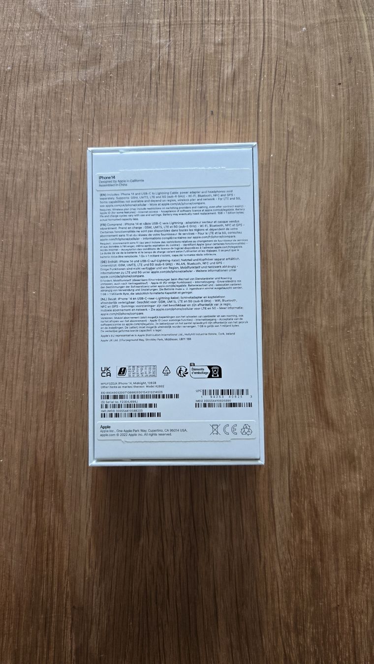 Apple Handys / Smartphones: iPhone 14, Originalverpackung – Gebraucht aus Meggen von Xenonpclab 1