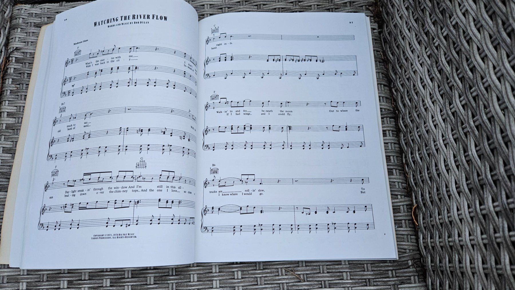 Libri: Die Bob Dylan Kollektion Musiknoten – Usato da Untervaz venduto da FullFlap777 3