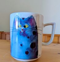 Langenthal Suisse Kaffeetasse mit Katzenmotiv