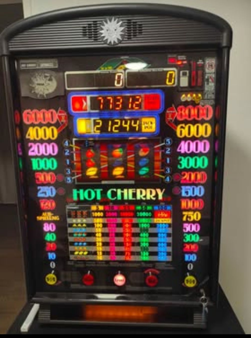 Spielautomaten: Hot CHERRY Merkur Geldspielautomat – Gebraucht aus Herzogenbuchsee von mei_2m7m