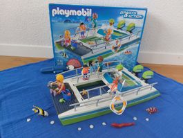 PLAYMOBIL 9233 Glasbodenboot mit Unterwassermotor