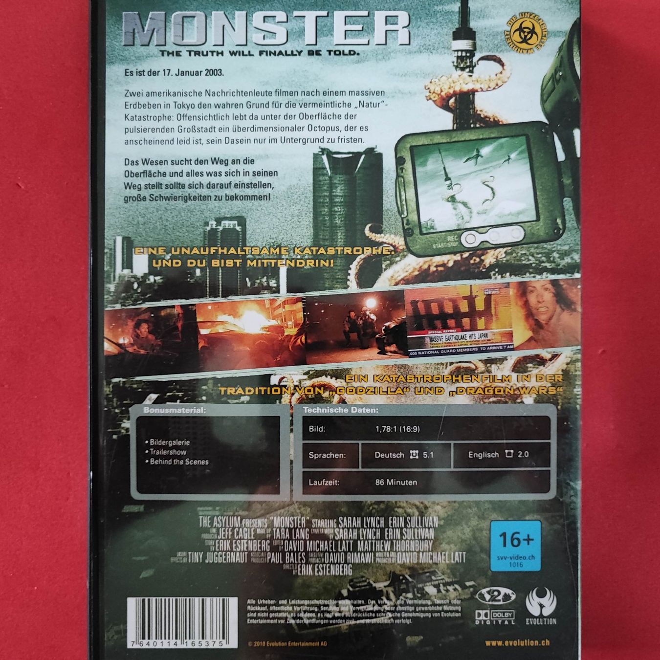 Alle DVDs: MONSTER – Gebraucht aus Dübendorf von kb86_MOVIE 1