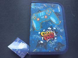Kinder Schüler Etui Game Over Spirit Neu Schule