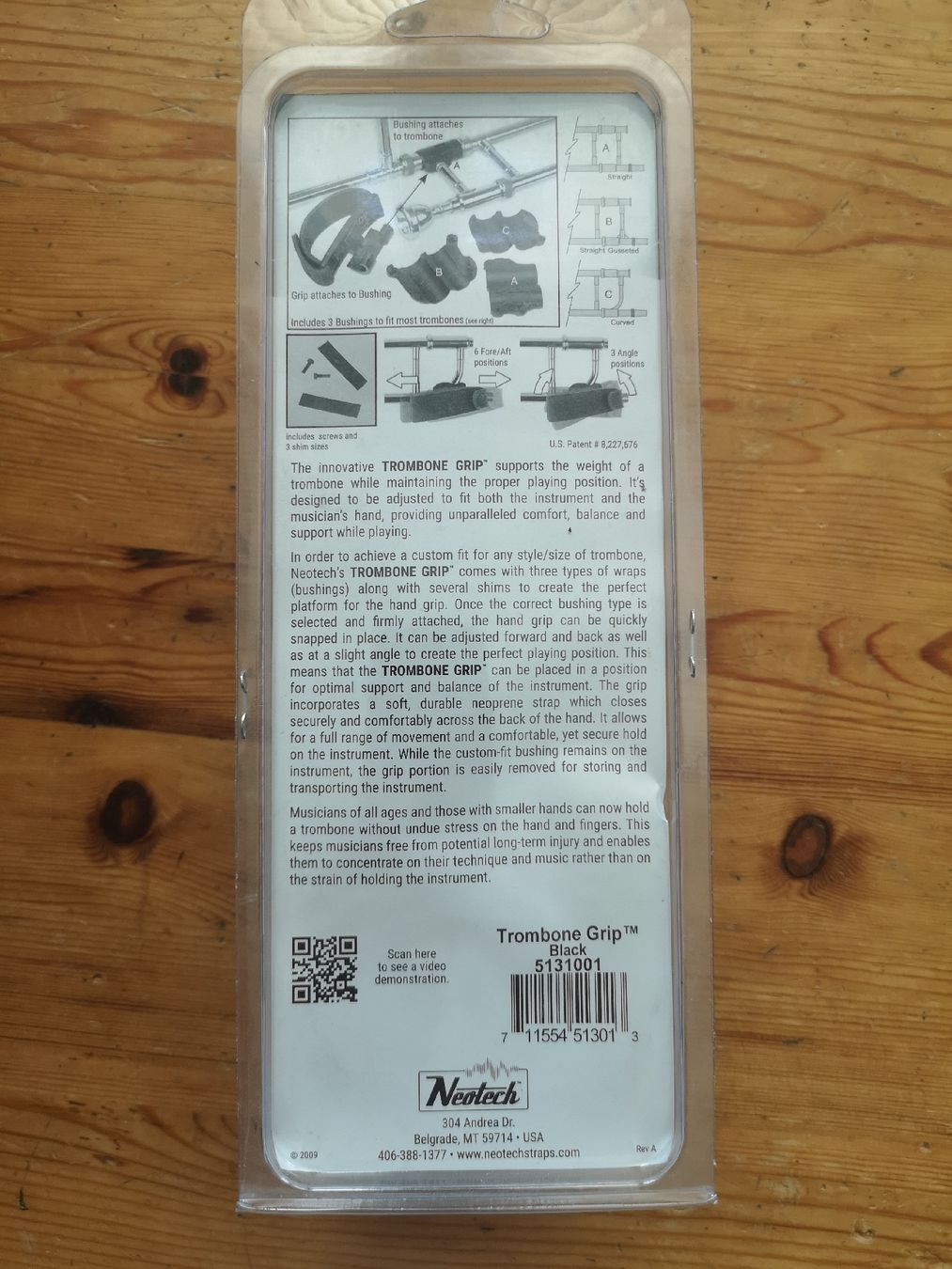 Strumenti musicali: Posaune Haltegriff (Trombone Grip) – Nuovo e nell'imballaggio originale da Bachenbülach venduto da magic.fly 2