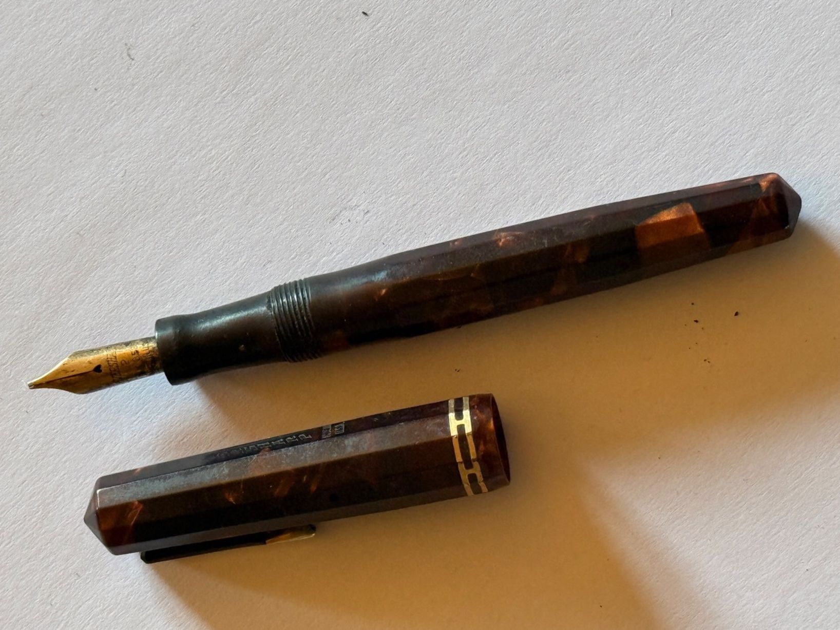 Stylos & Marker: Füllfederhalter 525 Goldfeder. EVERSHARP USA – D'occasion à Erlenbach im Simmental par harry.whc 1