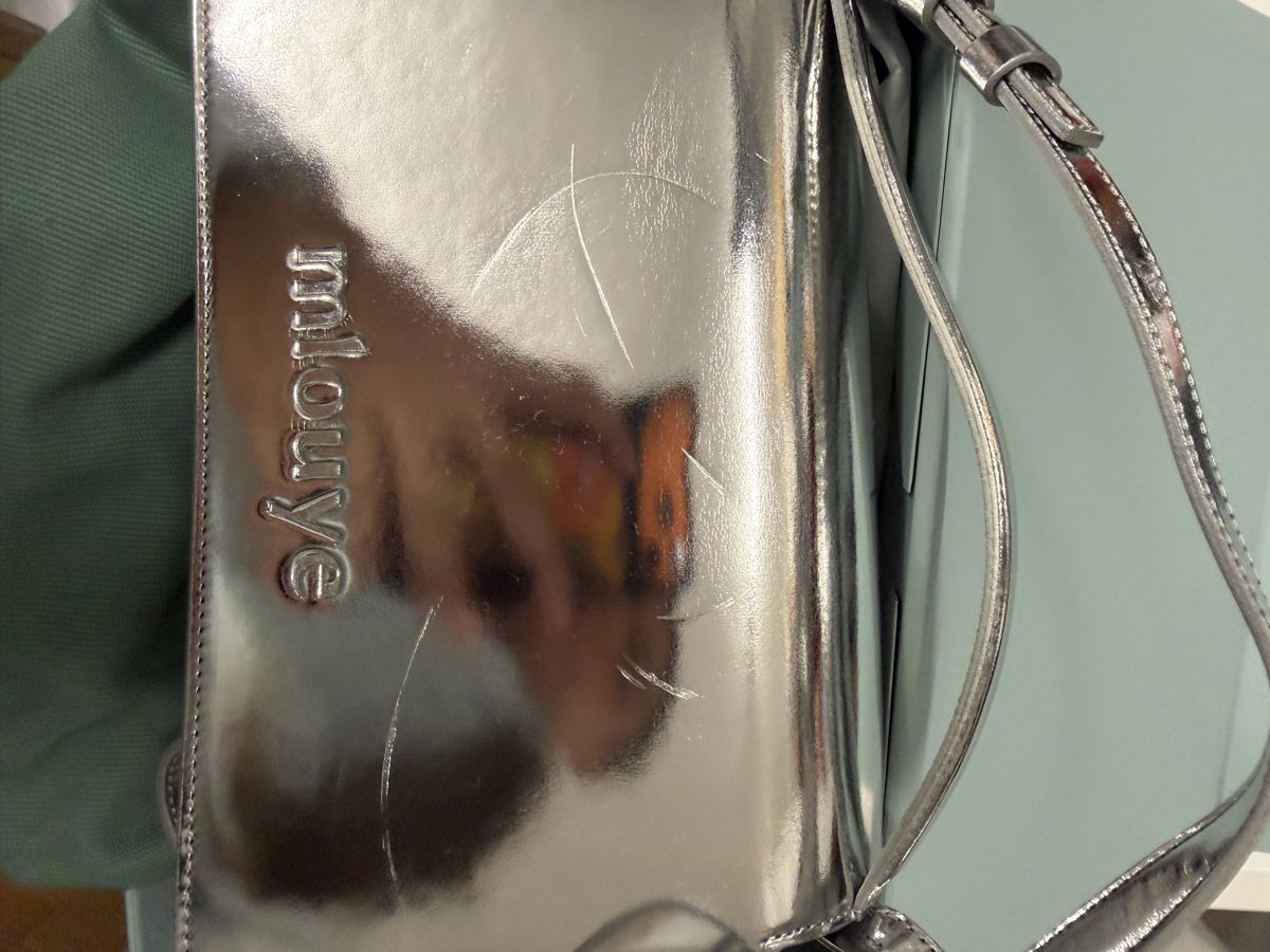 Borse da donna: Mlouye Small Naomi Mirror Tasche Silber – Nuovo (secondo la descrizione) da Reitnau venduto da MsTiff 3