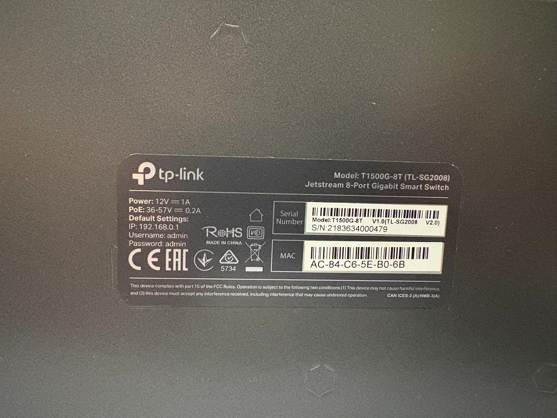 TP-Link WiFi: TP-Link Switch 8 Port – Usato da Hochdorf venduto da av-electronics 3