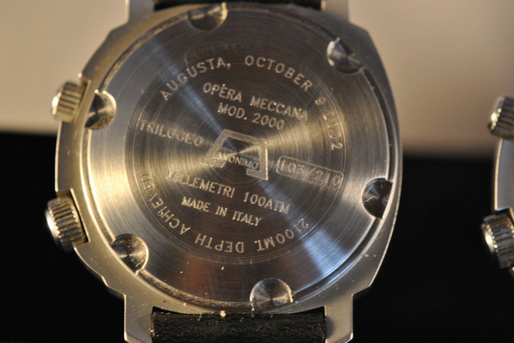 Anonimo Uhren: ANONIMO Millemetri Trilogeo 2000 – Gebraucht aus Oberrohrdorf von Sammler500 4