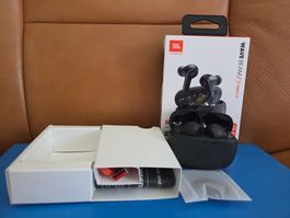 JBL Wave Beam True Wireless Kopfhörer Schwarz neuwertig