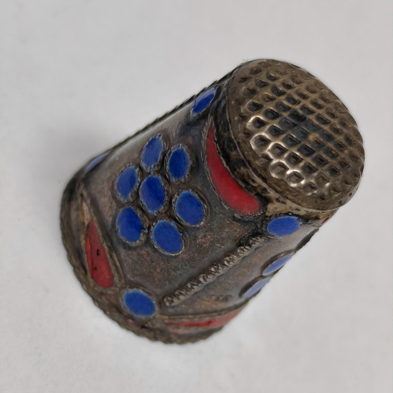 Ditali: Vintage Fingerhut aus silver silber, #A5 – Usato da Châtelaine venduto da Tropic.Watch2 2