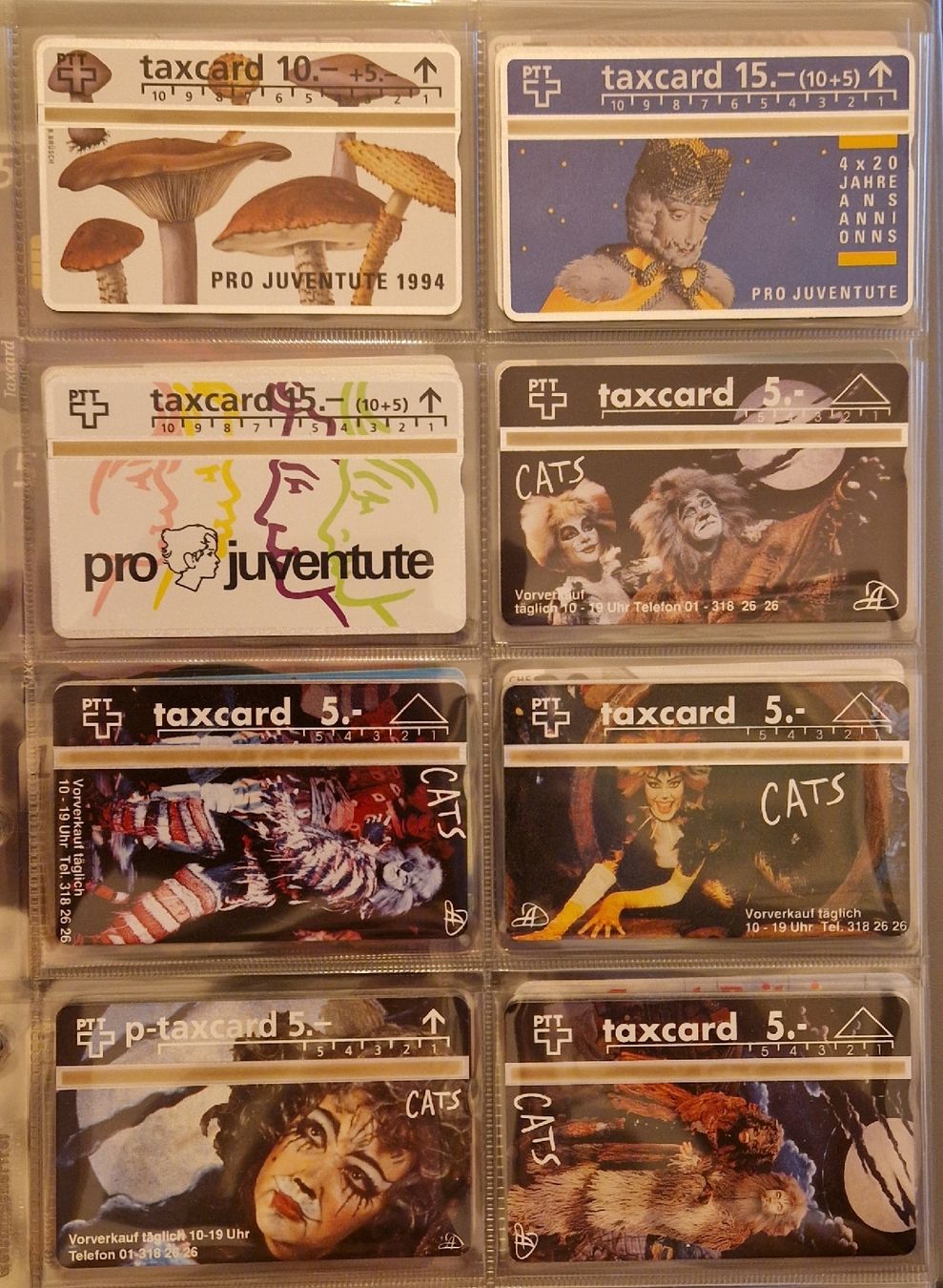 Album: Collection de 74 Taxcards – Nuovo e nell'imballaggio originale da Conthey venduto da babest70 6