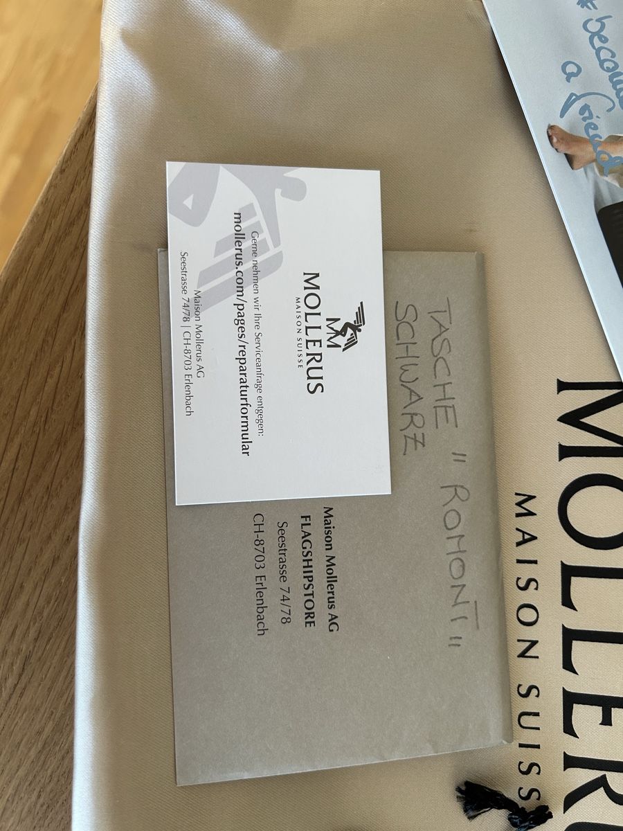 Maison Mollerus Borse da donna: Maison mollerus Romont  (Hand/ Umhängetasche NEU – Nuovo e nell'imballaggio originale da Pratteln venduto da Fashionette.D.D. 7